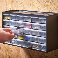 Organizador multiusos apilable con 30 cajones - Stanley 1-93-89