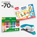 2ª unidad al 70% descuento en productos de papelería - El Corte Inglés