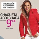Chaqueta acolchada para mujer