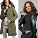 Parka reversible Venca para mujer 