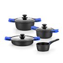 Batería de cocina 4 piezas Monix Solid - Quantanium tricapa