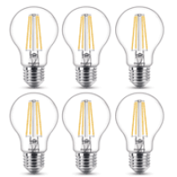 6 bombillas filamento led