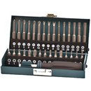 Destornillador Wolfcraft con 30 puntas en caja metálica 