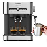 Cafetera espresso - 15 bares - calientatazas y espumador