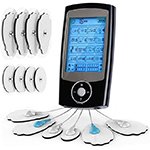 Electroestimulador muscular TENS recargable por USB - con temporizador y 16 programas