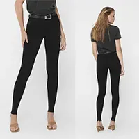 Vaqueros Only Royal Skinny para mujer - talle medio