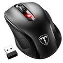 Ratón Inalámbrico victsing  óptico con DPI variable hasta 2400 - 6 botones - 