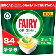 84 cápsulas Fairy para lavavajillas