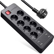 regleta 8 tomas 4 usb