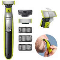 Afeitadora / recortadora Philips OneBlade inalámbrica con 3 peines guía 