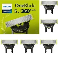5 recambios OneBlade 360 (valen también para OneBlade antigua)