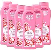 tulipan negro kiss caramelos fresa nata gel de baño tulipan negro kiss caramelos fresa nata gel de baño