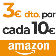 3€ de descuento cada 10€ 