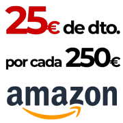 25 descuento 250 amazon 10%