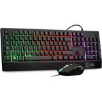 PACK teclado retroiluminado + ratón multicolor PACK teclado retroiluminado + ratón multicolor