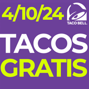 taco bell tacos gratis national taco day 