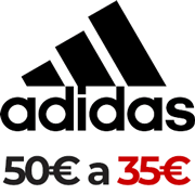 50€ regalo para gastar en Adidas (tiendas físicas y online) ▻35€ en
