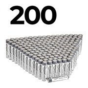 200 pilas alcalinas AmazonBasics AAA