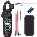 Multímetro autorrango, pinza amperimétrica - termómetro - detección corriente sin contacto