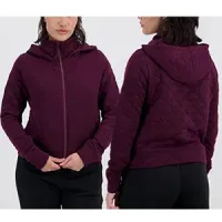 Chaqueta / sudadera con cremallera y capucha para mujer
