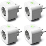 4 enchufes WiFi 16A - control desde App - comp. IFTTT, Alexa, Google Home