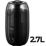 Humidificador ultrasónico - depósito 2.7L -  flujo regulable 210ml/h max.