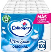108 rollos de papel higiénico Colhogar 108 rollos de papel higiénico Colhogar