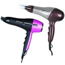 Secador de pelo 2000W Orbegozo con difusor, concentrador y filtro extraíble