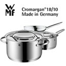 Batería de cocina WMF Gala Plus de 3 piezas de acero inoxidable 18/10