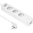 Regleta inteligente WiFi - 2 puertos USB  - compatible Alexa / Google