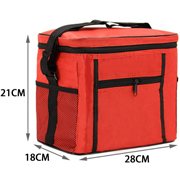 Nevera flexible 8 litros - bolsillo delantero + 2 laterales