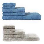 Juego de 5 toallas de algodón en El Corte Inglés - varios colores