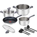 Batería de cocina Tefal Daily Cook - 2 cacerolas + sartén + cazo + 5 utensilios