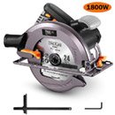 Sierra circular Tacklife - 1800W - 4700rpm