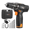 Taladro atornillador inalámbrico con 6 puntas, 6 brocas, eje flexible