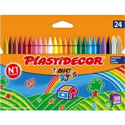 Pack de ceras de colores BIC Plastidecor Pack de ceras de colores BIC Plastidecor