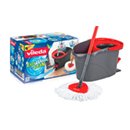 Juego Vileda - fregona de microfibra + cubo con sistema de escurrido