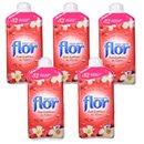 Pack 5 botellas suavizante concentrado Flor Red 