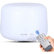 Humidificador ultrasónico con luz multicolor y temporizador