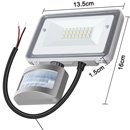 Foco led exterior con sensor de movimiento