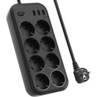 regleta 8 tomas 3 usb