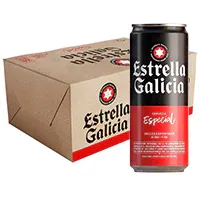 Pack 24 latas 33cl Cerveza Estrella Galicia Especial