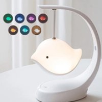 lampara led recargable rgb altavoz