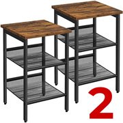 Pack 2 mesitas de noche 50x40x40cm