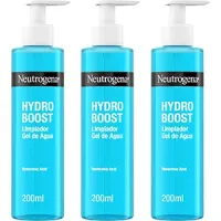 3 botes Neutrogena Hydro Boost Gel Limpiador - con ácido hialurónico