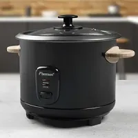 Arrocera automática 1.8L  con asas de madera