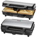 Sandwichera eléctrica para rebanadas extragrandes - 900W