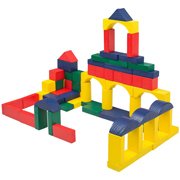 bloques de construccion de madera