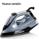 Plancha de vapor Aicok - 2200W - suela con revestimiento cerámico
