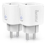 PACK 2 enchufes WiFi 16A - control desde App - comp. IFTTT, Alexa, Google Home